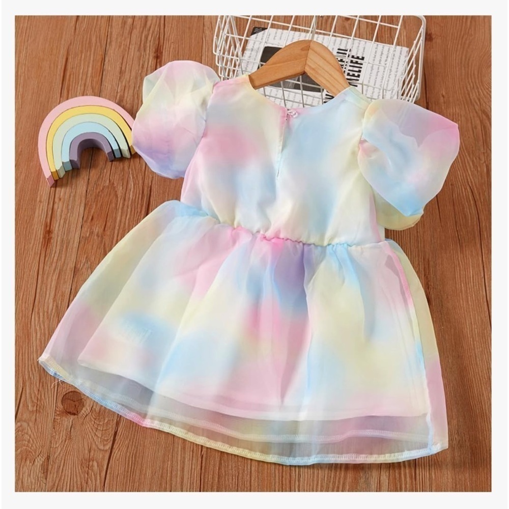NWT PATPAT Toddler Girl Tutu Dress Floral Cami Mesh Dresses